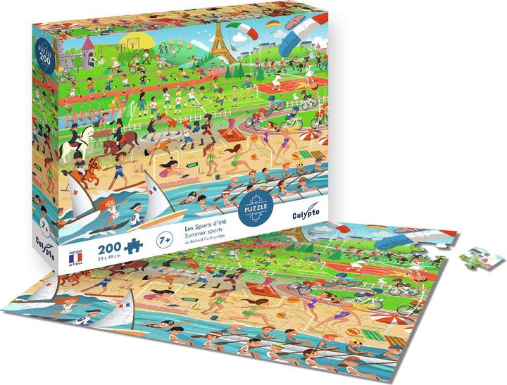 Immagine prodotto Calypto Puzzle di 200 pezzi sugli sport estivi (200 pezzi)