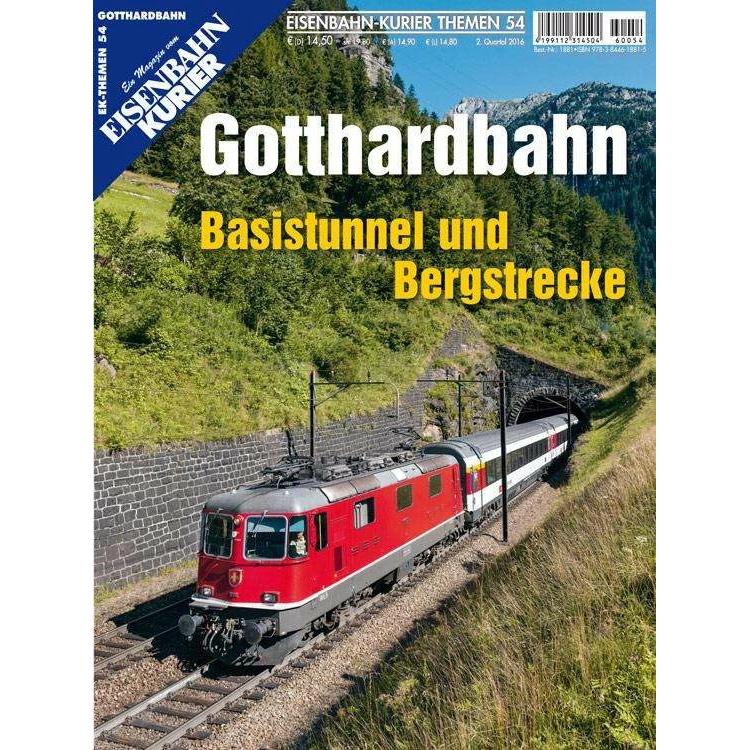 Eisenbahn-Kurier 54 - Gotthardbahn, Ratgeber von Ek-Verlag GmbH