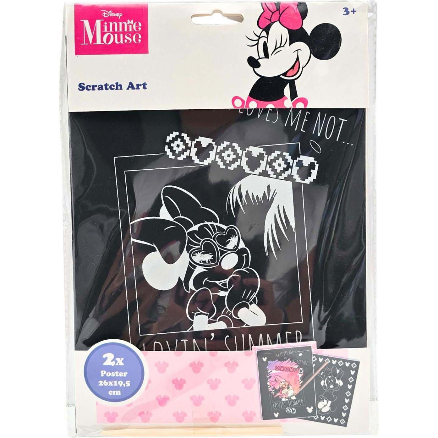 Canenco Minnie Mouse Kratzkunst