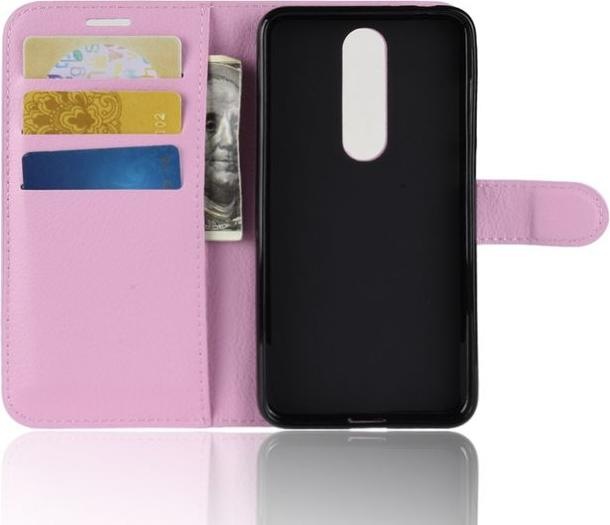 Produktbild MU Classic Litchi Leder Bookcover Series (Nokia 5.1 Plus)