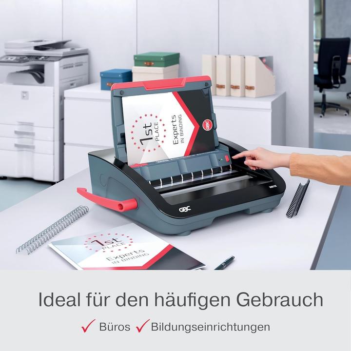 Actual product image GBC Electric Wire Binding Machine WireBind WB15E (Wire binding)