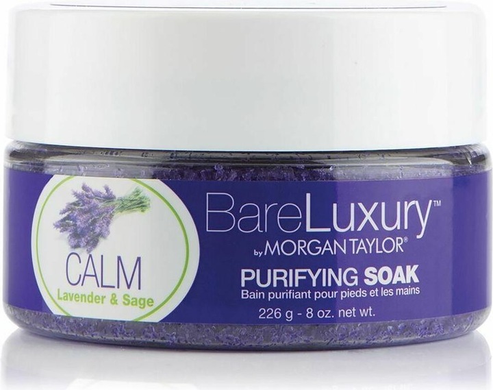 Morgan Taylor CALM LAVANDER & SAGE SOAK 226 gr (Foot mask)