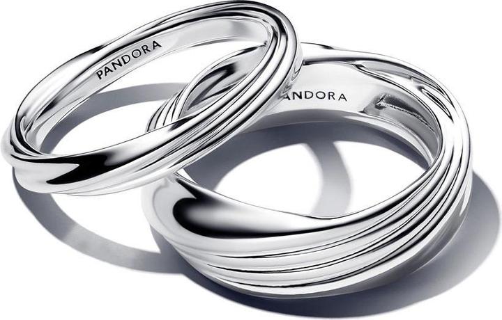 Produktbild Pandora Verdrehter Doppelring (60, 925 Silber)