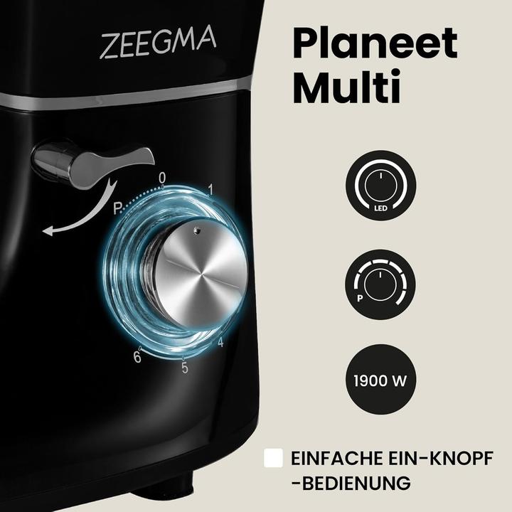 Image du produit Zeegma Planeet Multi (1900 W, 6.20 l)