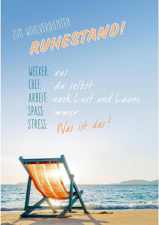 ABC KarteGiganto Ruhestand (1 Stk.)