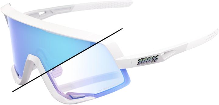Actual product image 100% GLENDALE LE - Bastille (LE Bastille, Blue Mirror Photochromic)