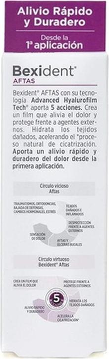 Actual product image Isdin Bexident Aftas Gel 8ml