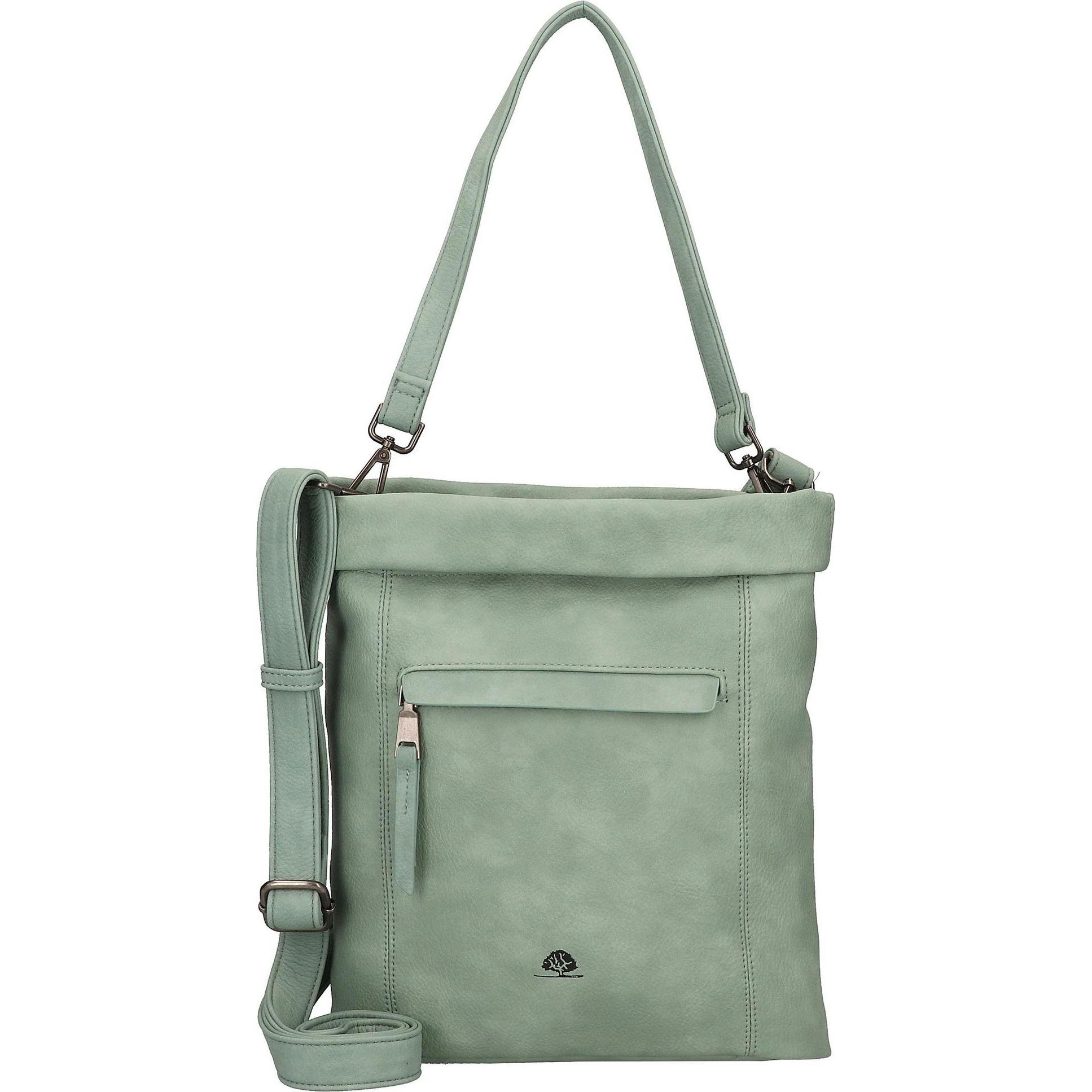 Greenburry, Handtasche, Mad'l Dasch Kathi Schultertasche 28 cm, Grün