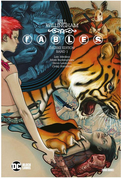 Produktbild Panini Fables (Deluxe Edition) (Deutsch, Lan Medina, Mark Buckingham, Bill Willingham, Steve Leialoha, 2022)