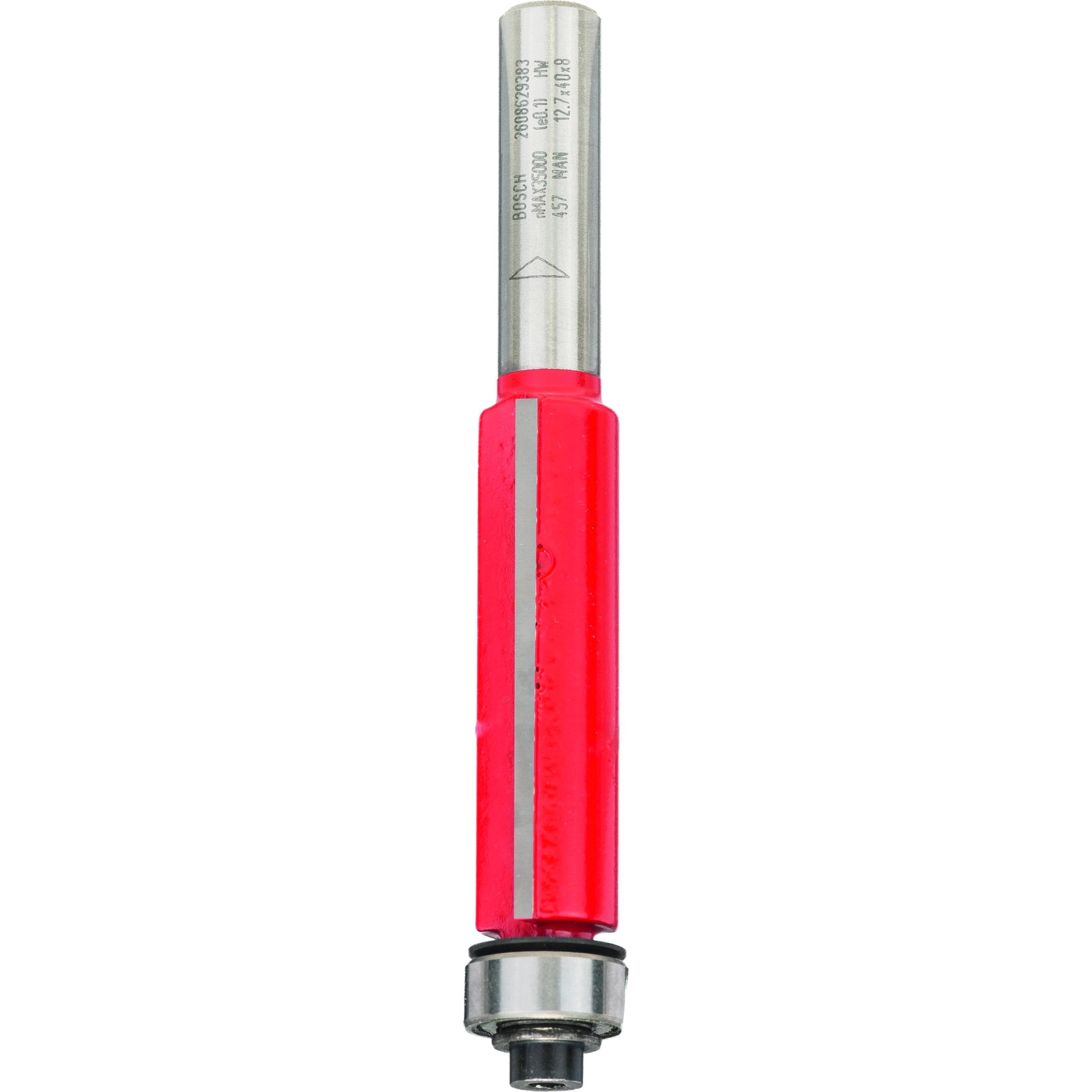 Bosch Professional Zubehör, Fräser, Bündigfräser Expert for Wood Laminate, 8 mm, D1 12,7 mm, L 40 mm, G 84 mm