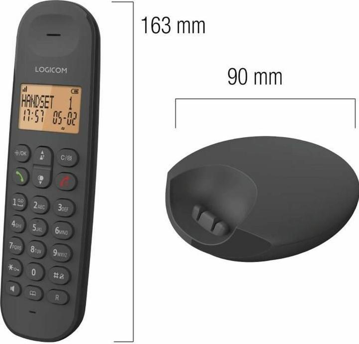 Actual product image Logicom Cordless landline telephone ILOA-150