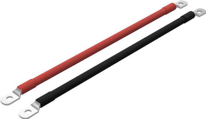 Voltic Battery cable with M8 eyelets on both sides 35 mm² / Ø 10