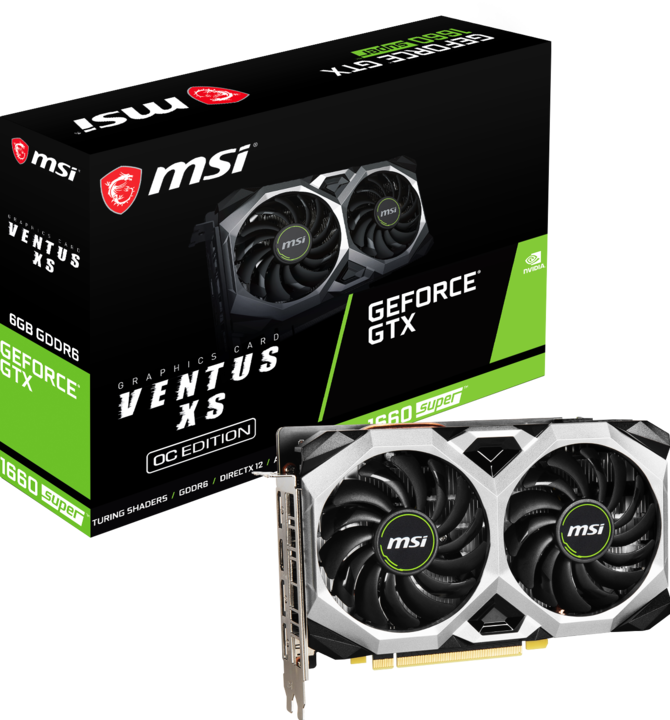 Produktbild MSI GeForce GTX 1660 SUPER VENTUS XS OC (6 GB)