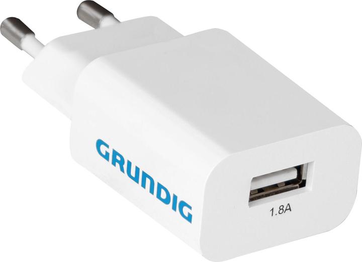 Image du produit Grundig Chargeur mural 230V USB 1.8A (9 W, 1 portion)