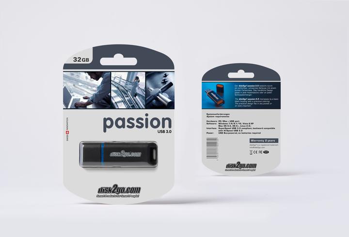 Image du produit Disk2go passion 3.0 (32 Go, USB-A)