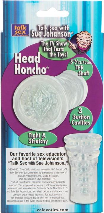 Produktbild CalExotics Sue Johanson Head Honcho