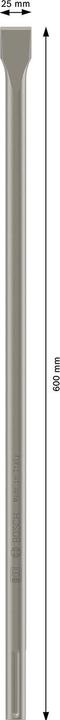 Produktbild Bosch Professional Zubehör PRO SDS max-4C Flachmeissel, 25 x 600 mm (25 mm)