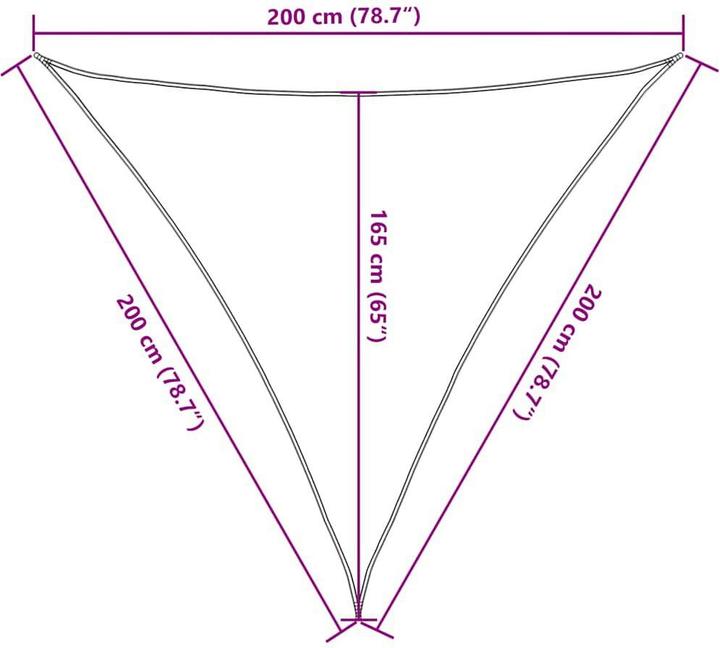 Image du produit vidaXL Sonnensegel (400 x 500 cm)