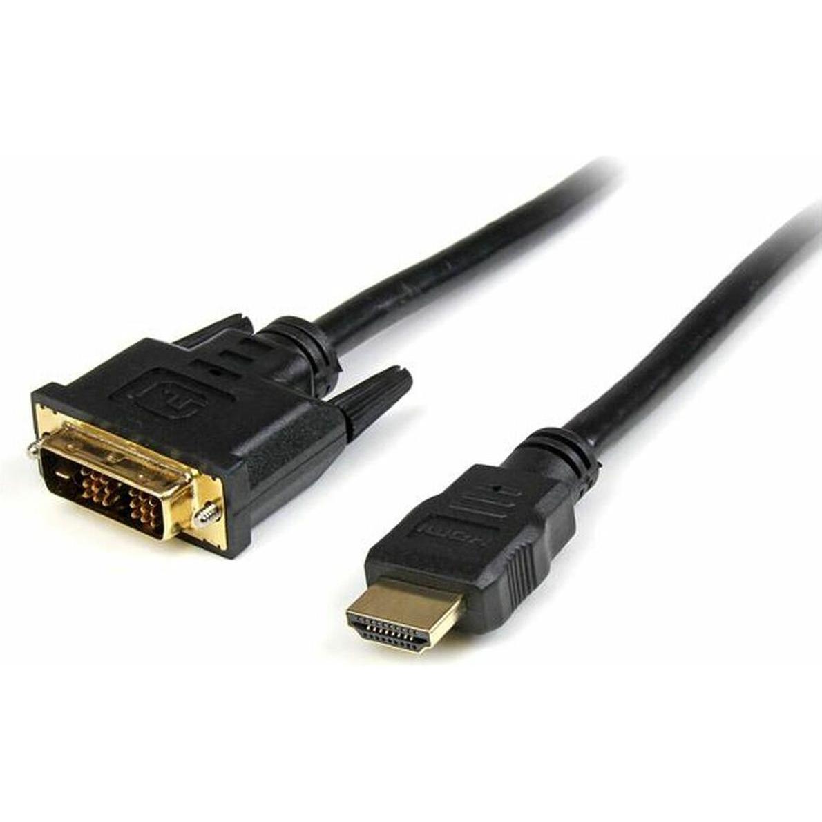 StarTech HDMI (Typ A) — DVI (5 m), Cavo video, Nero