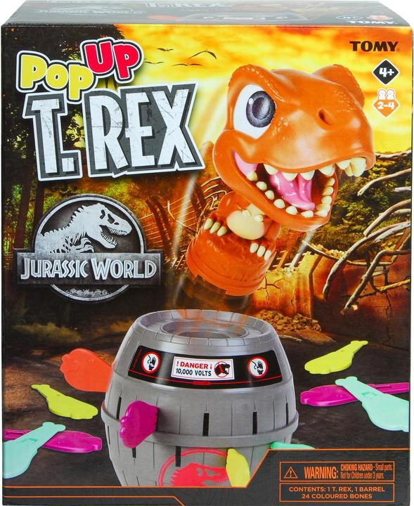 Immagine prodotto Tomy Jurassic World - T-Rex pop up (Multilingue, 2 - 4 Giocatori)