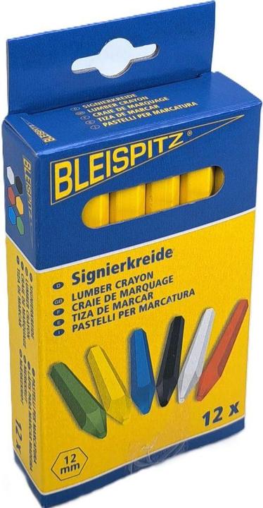 Produktbild Bleispitz Signierkreide gelb (12x)
