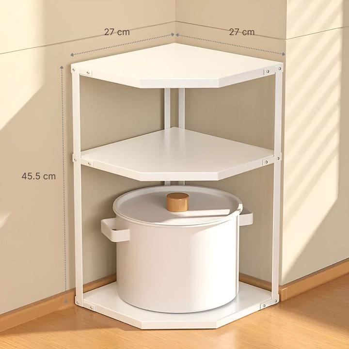 Actual product image Hermex Worktop corner shelf