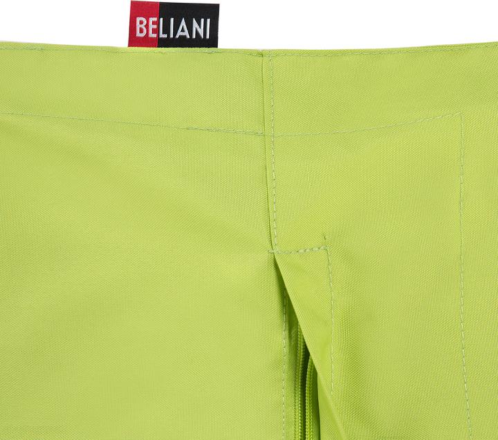 Produktbild Beliani Sitzsack mit Innensack für In- und Outdoor 140 x 180 cm grün FUZZY