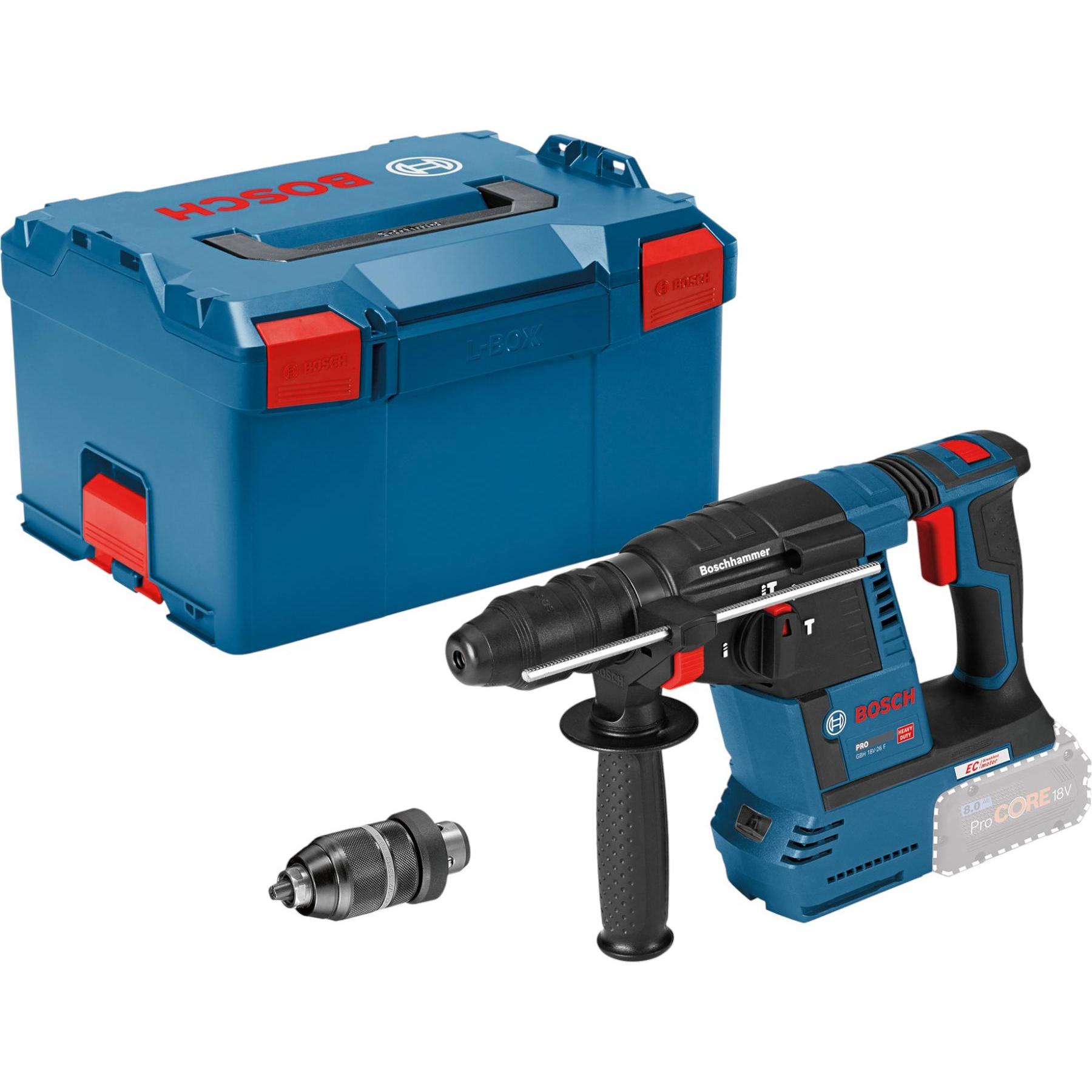 Bosch Professional, Trapano + Avvitatore a batteria, GBH 18V-26 F