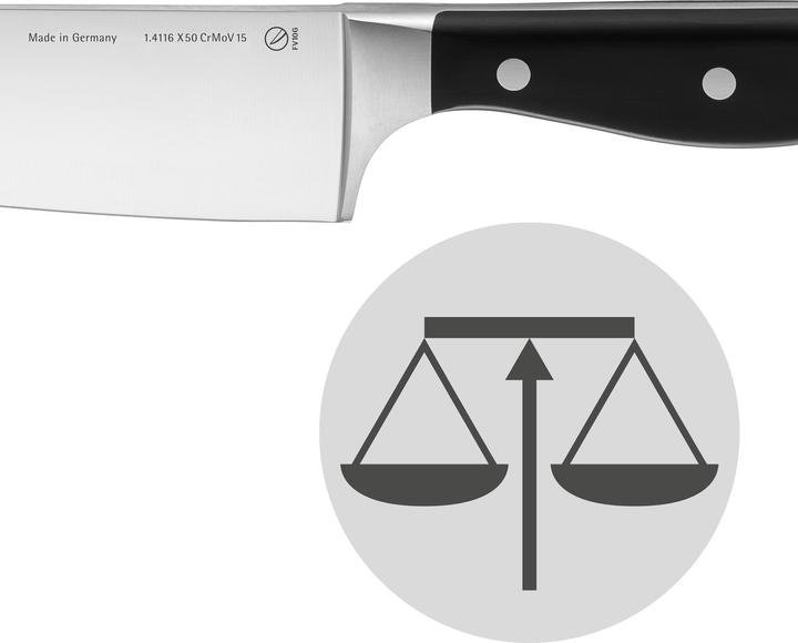 Produktbild WMF Gemüsemesser SPITZENKLASSE PLUS Schwarz (8 cm)