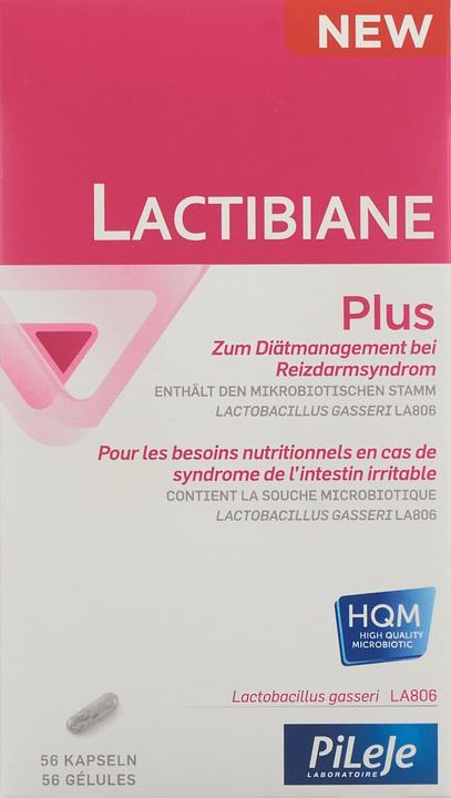 Actual product image Lactibiane Plus (56 Piece, Capsules, 57 g)