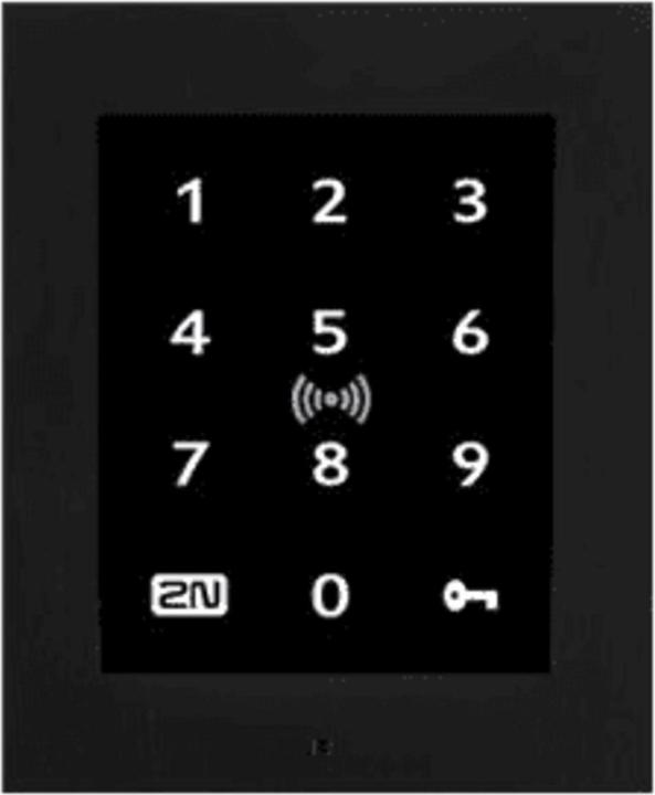 Produktbild 2N Access Unit 2,0 Touch Keypad & RFID (Schlüsselkarte)