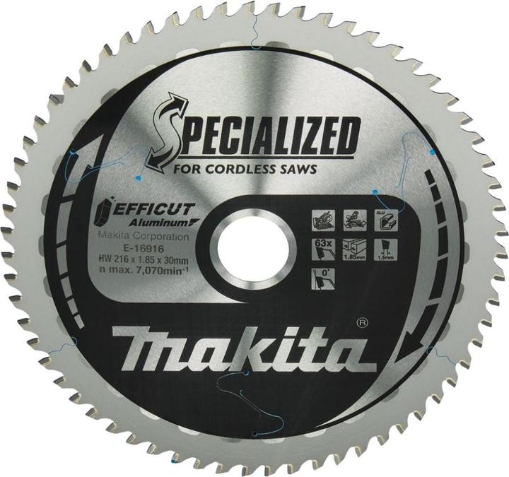 Productafbeelding Makita EFFICUT zaagblad 216x30x63