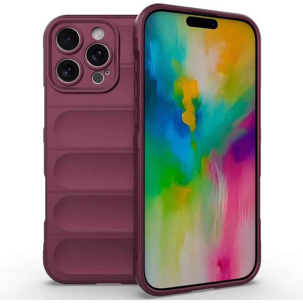 Cover-Discount iPhone 16 Pro - Rugged Protective Hülle (Apple iPhone 16 Pro), Smartphone Hülle, Rot