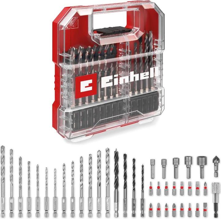 Produktbild Einhell Bohrer- und Bit-Sortiment (3 Millimeter, 4 Millimeter, 5 Millimeter, 6 Millimeter, 8 Millimeter)