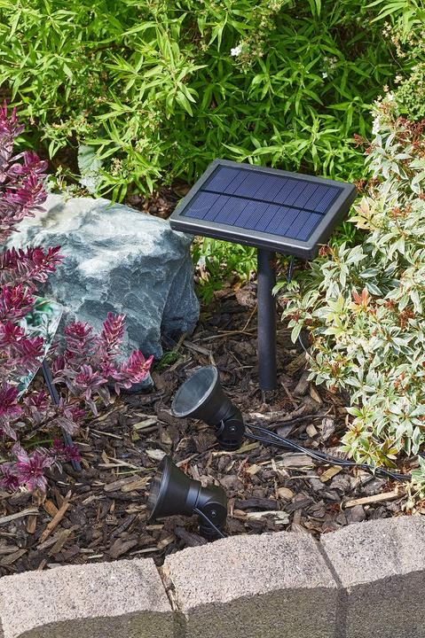 Produktbild Garland LED-Lichterkette Multispot 10-PK Solar Pflock 5 Lm (6 m)