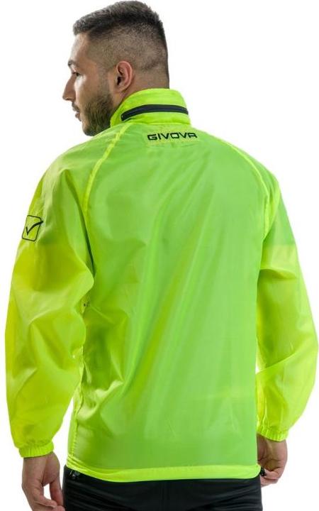 Actual product image Givova Rain Basico Fluo Jacket (S)