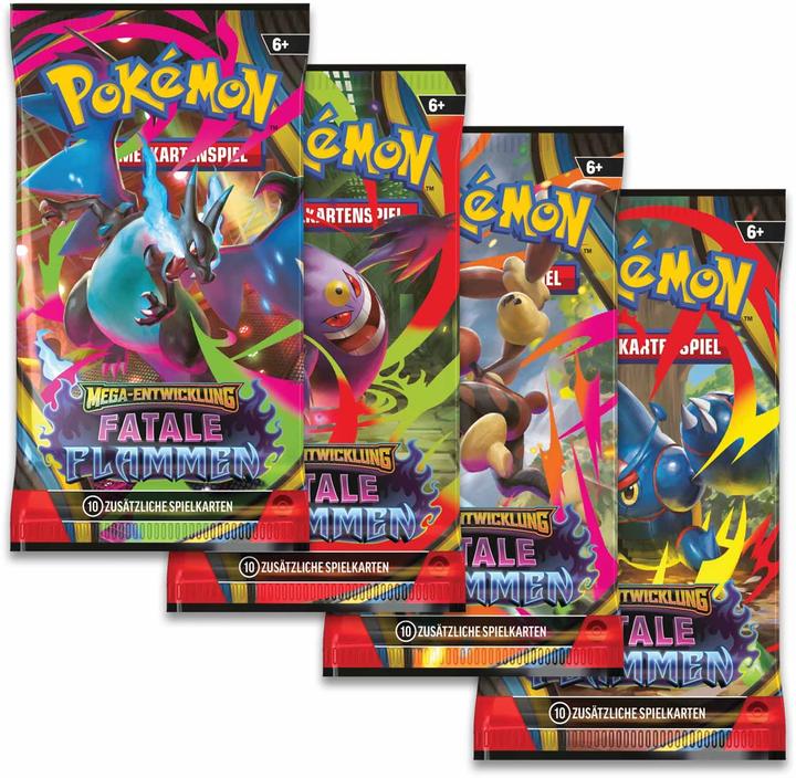 Produktbild Pokémon ME02 Fatale Flammen Booster Display DE (Deutsch, Booster Display)