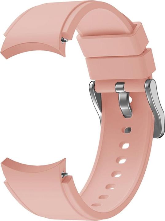 Produktbild König Design Sport Ersatz Armband für Samsung Galaxy Watch 4 Classic 46 mm Silikon Band Loop (Silikon)