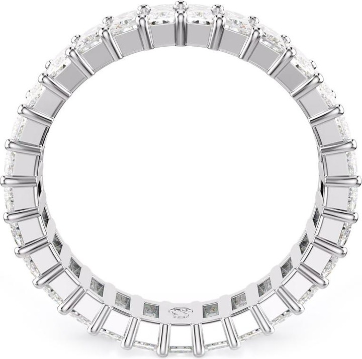 Produktbild Swarovski Matrix Ring Baguette Schliff Weiss (52)