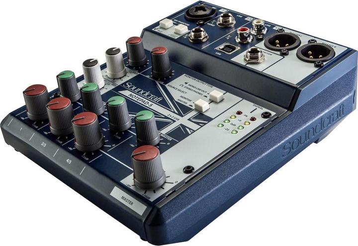 Actual product image Soundcraft notepad-5 (Studio- and Livemixer)
