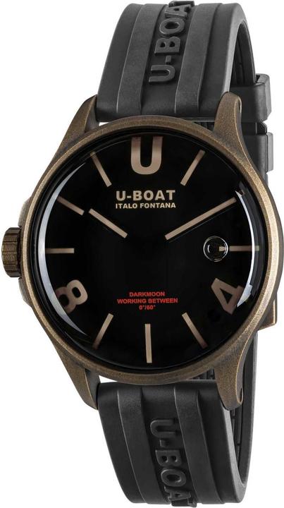 Produktbild U-Boat 9549 Darkmoon Brown Vintage Herrenuhr 40mm 5ATM (Analoguhr, 40 mm)