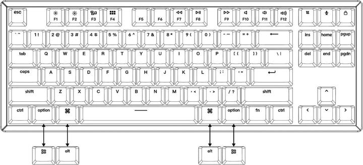 Produktbild Keychron K8 (US)
