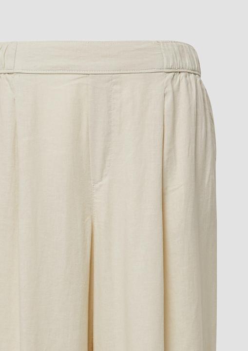 Immagine prodotto S.Oliver Hose High-Rise Culotte aus Leinenmix im Relaxed Fit (42)