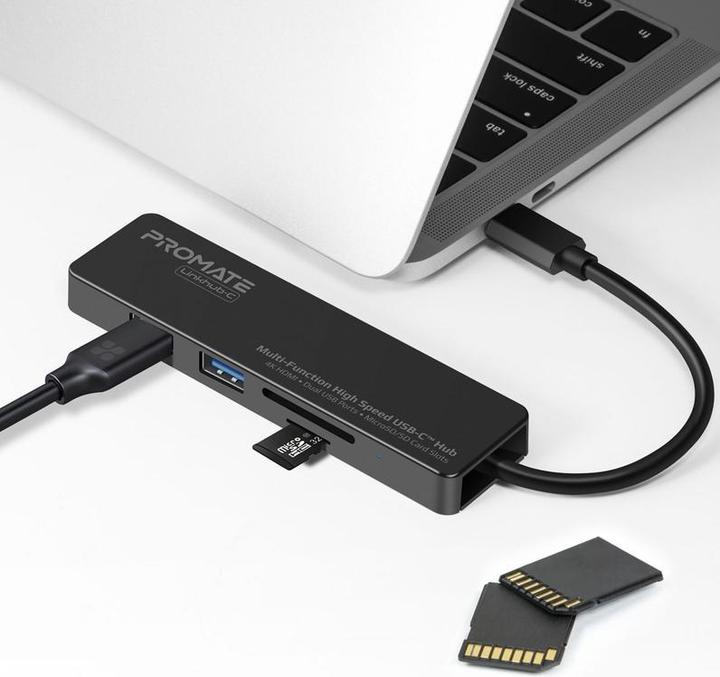 Produktbild ProMate LinkHub-C 5 in 1 USB-C Hub (USB-C, 5 Ports)