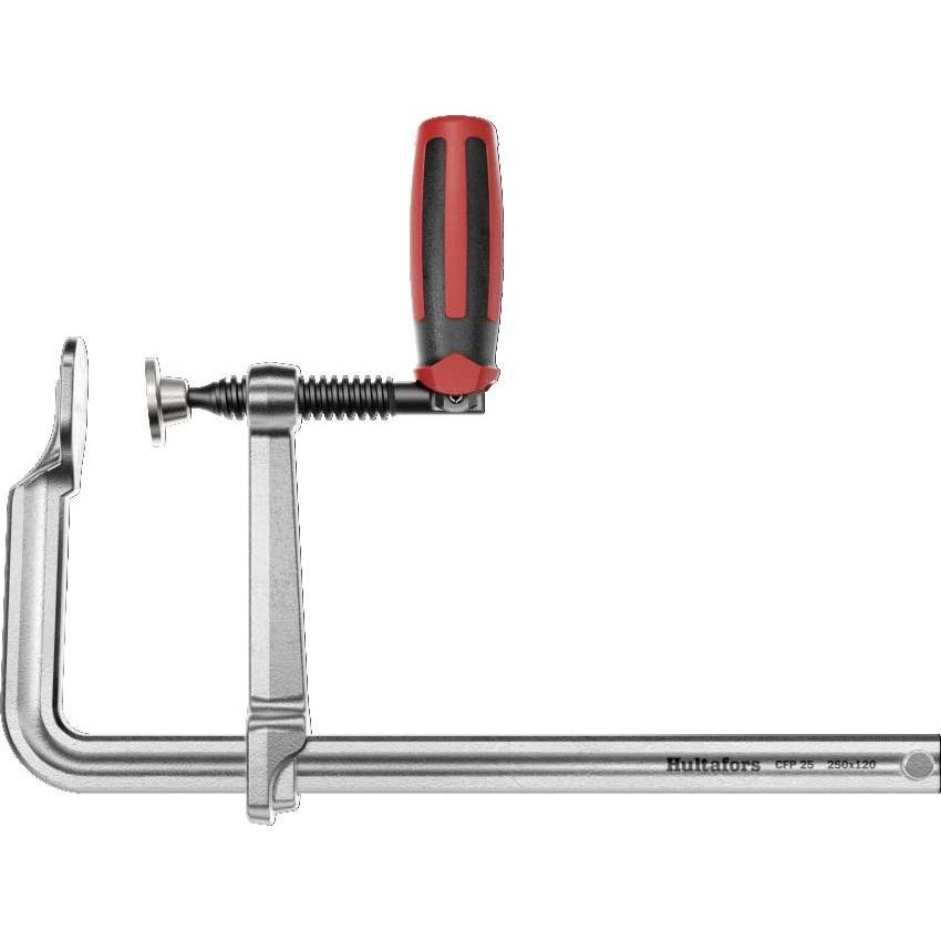 Hultafors, Schraubstock + Zwinge, Skruetvinge 250X120 mm pivothåndtag CFP 25