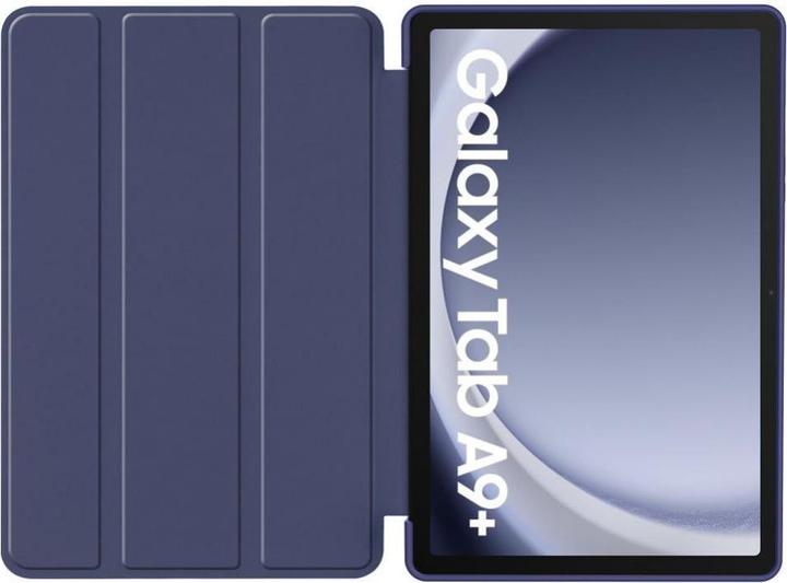 Actual product image Tech-Protect Tahvelarvutikaaned Galaxy Tab A9+ 11" SmartCase, tumesinine (Samsung Galaxy Tab A9+)