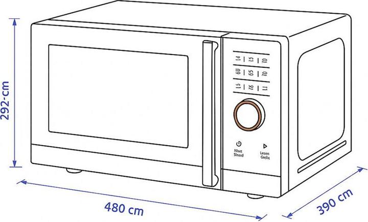 Produktbild Berger & Lanz FSP by BergerLanz MW23P63 (23 l)