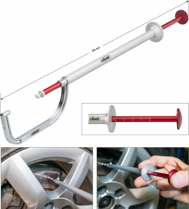 Produktbild Vigor Bremsscheiben Dickenmesser ∙ V4399