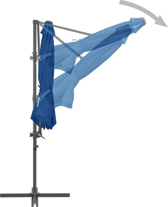 Actual product image vidaXL freischwingender Sonnenschirm (3 m)