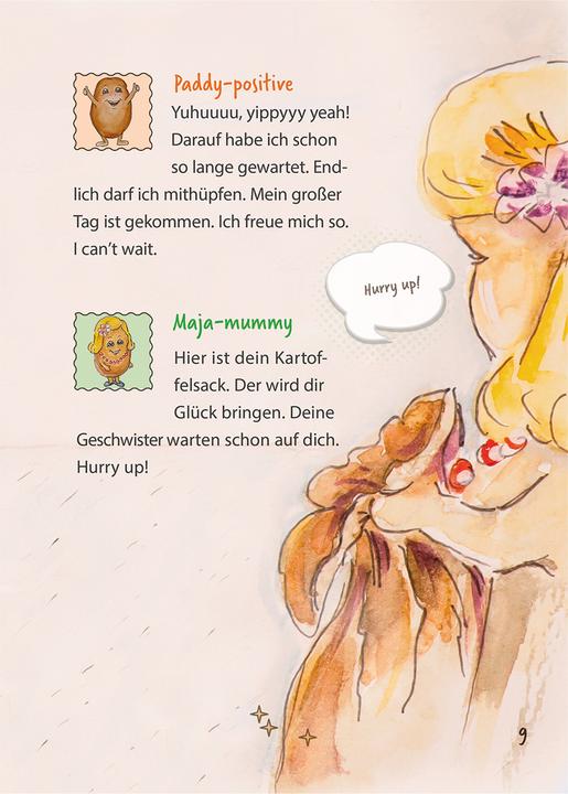 Actual product image Positive Potato Kartoffelstärke siegt immer! (English, German, Barbara Leder, Olga Model, 2024)